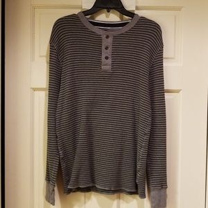 Men's Long Sleeve Themal Type Shirt